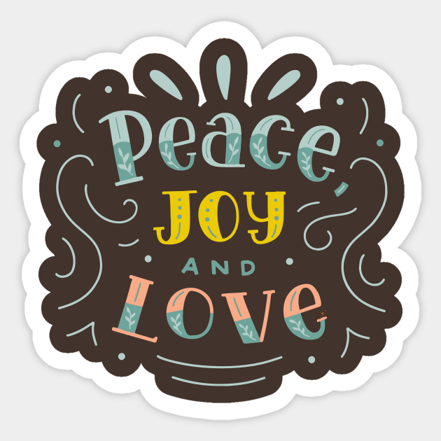 Peace Sticker by LibrosBOOKtique